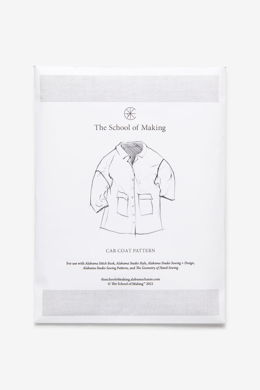 The School of Making Car Coat Pattern.