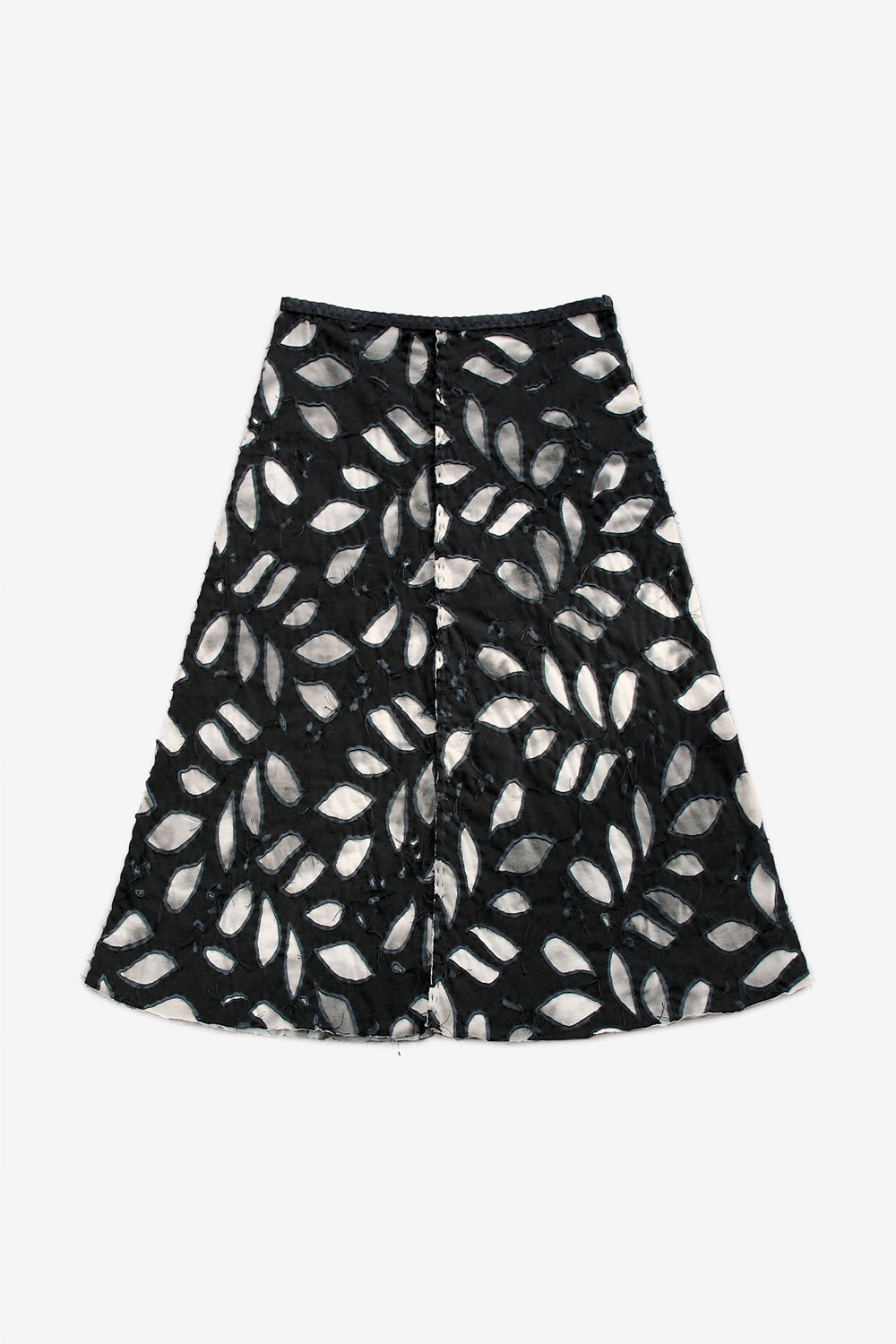 The School of Making Faded Bloomers Swing Skirt in Black