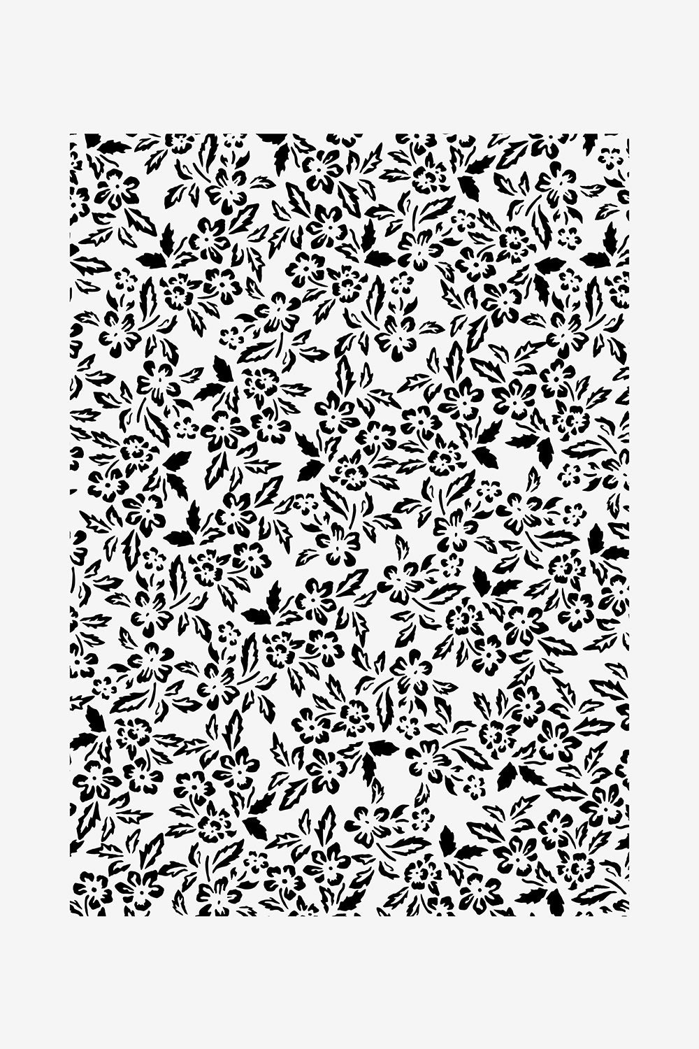 Allover Sewing Notions Fabric - White