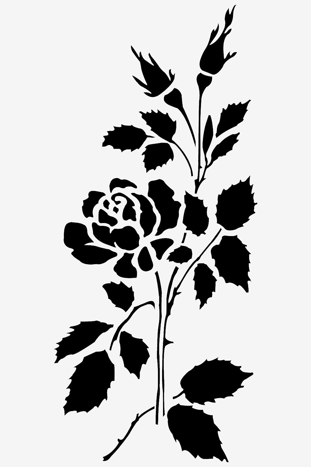 image of Rose Placement Stencil