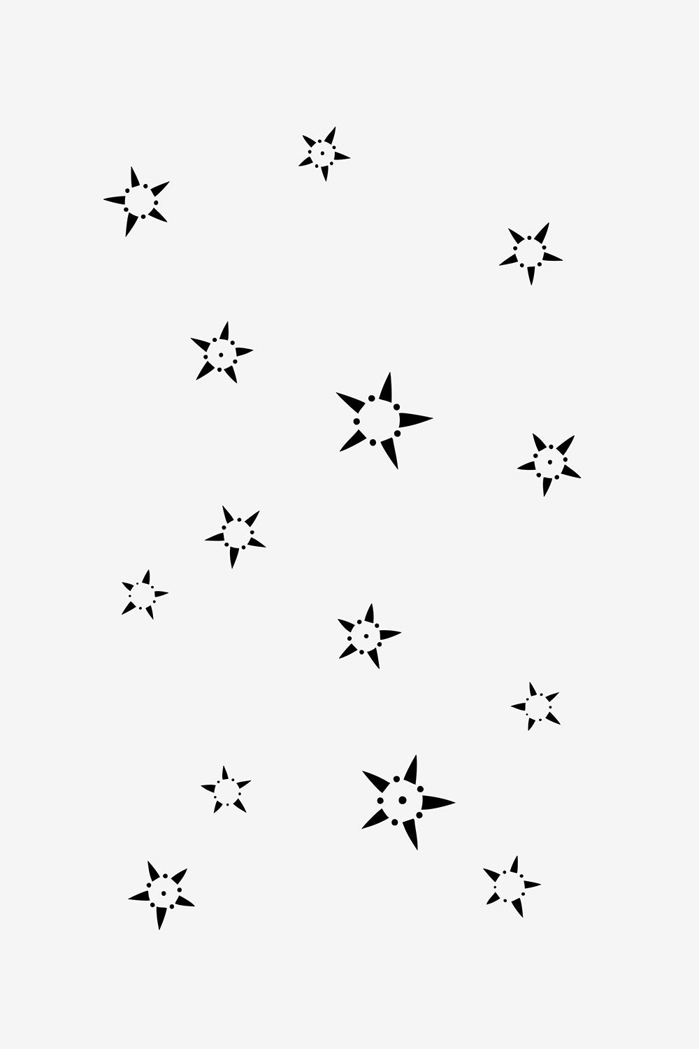 Artwork: Stars Stencil