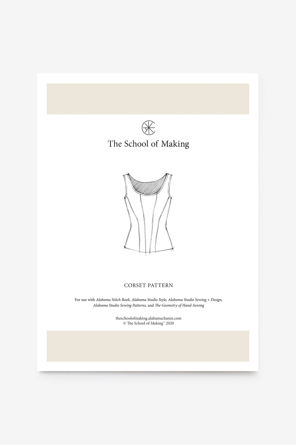 Corset Pattern, Corset Pattern