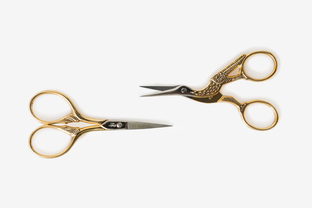 Gingher Gold Stork Embroidery Scissors