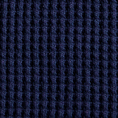 Navy waffle color card