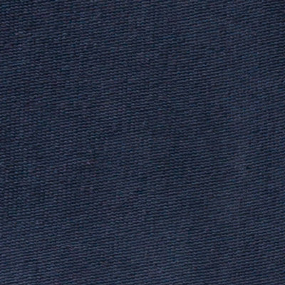 100% Organic Cotton French Terry in Navy Blue Color