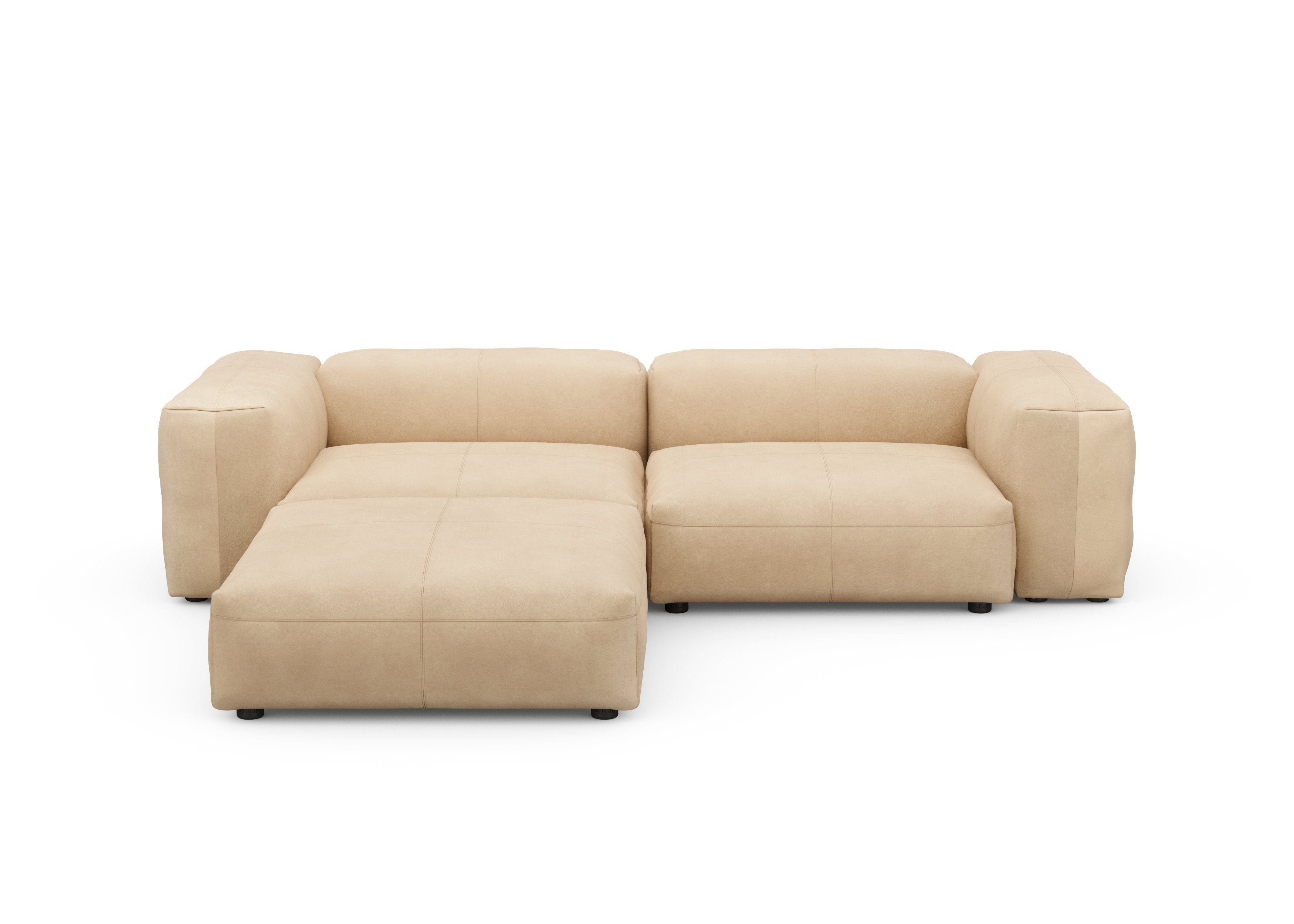 Vetsak Corner Sofa L Leather beige – vetsak®