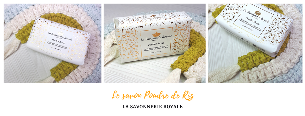 Savon poudre de riz