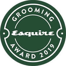 Winner of a 2019 Esquire Grooming Award.