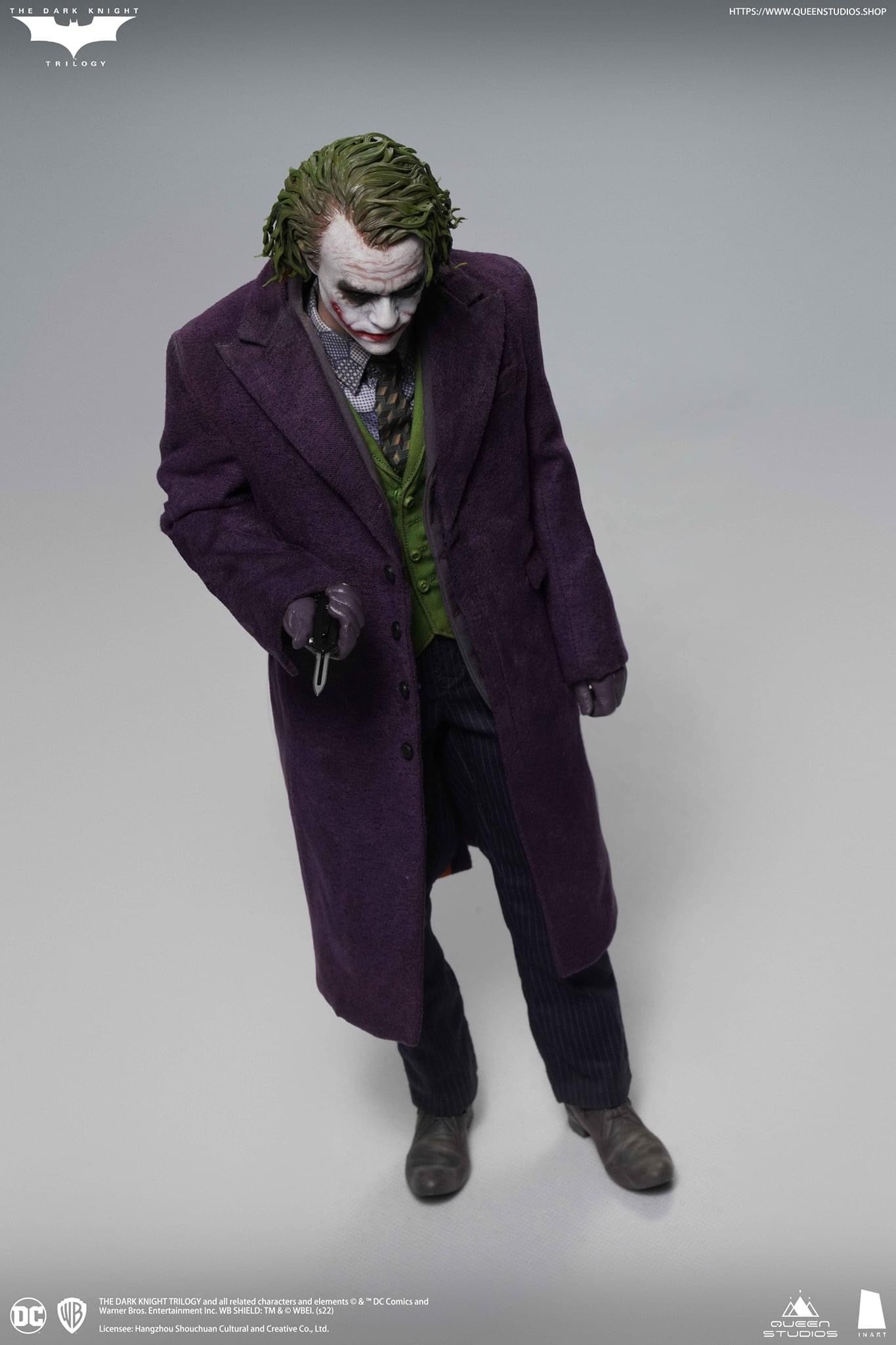 PRE-ORDER NOW Queen Studios Inart 1/6 Joker Figure The Dark Knight