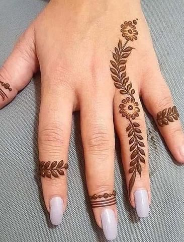 Top 250+ New Easy Simple Mehndi Designs - Mehndi Designs