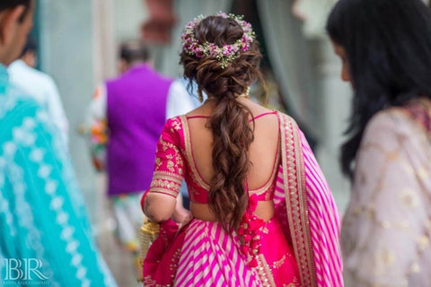 4 Cute & Pretty Open Hair Hairstyles For Lehenga - Wedding Hairstyles |  Party Hairstyles - YouTube