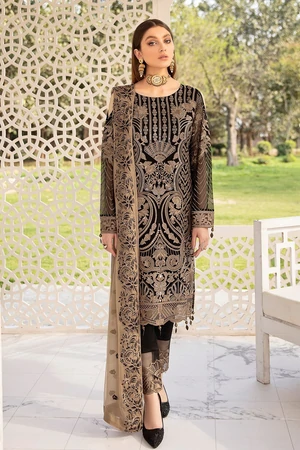 200+ Unstitched Suit Material Dress Designs