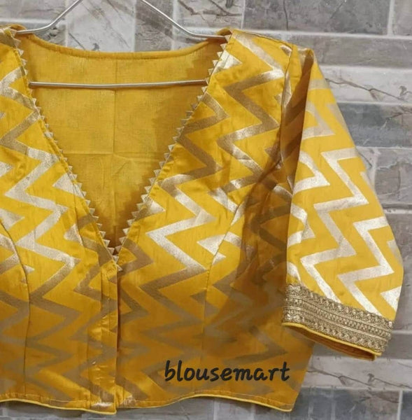 Boat Neck Blouse Design