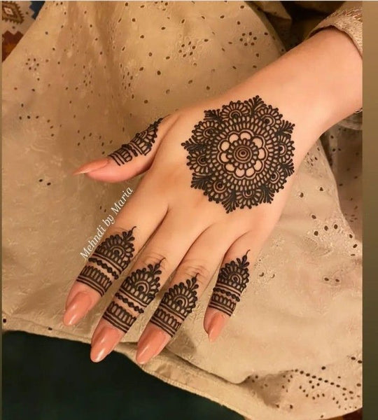 Top 250+ New Easy Simple Mehndi Designs - Mehndi Designs