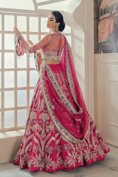 Top 150+ Pink Bridal Lehenga Designs 2024