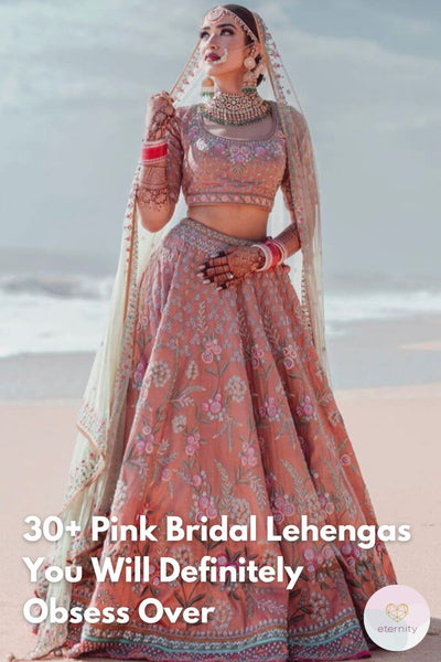 Top 150+ Pink Bridal Lehenga Designs 2024