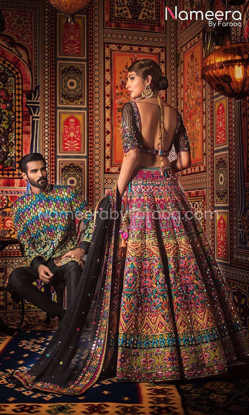Top 100+ Multi Color Lehenga Designs - Multi Color Lehenga