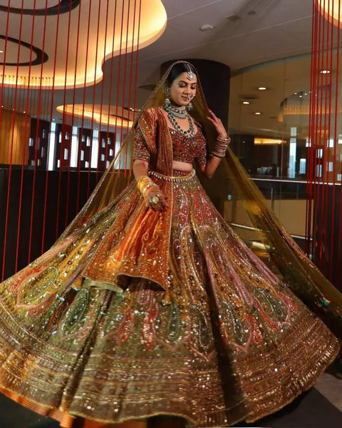 Top 100+ Double Can Can Lehenga Designs