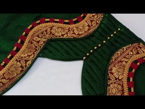 simple and easy kurti neck design | trendy churidar neck desing |  creativity shape patch work design - YouTube