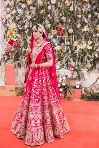 Top 150+ Pink Bridal Lehenga Designs 2024