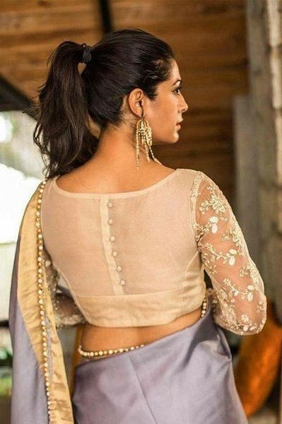 Latest 55 Boat Neck Blouse Designs to Try in 2022 For Sarees and Lehengas -  Tips and Beauty | Blouse neck designs, Saree blouse designs latest, Bridal  blouse designs