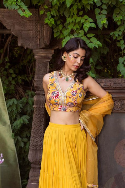 Upgrade Your Style with 71 Lehenga Blouses