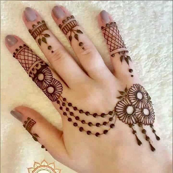 Top 250+ New Easy Simple Mehndi Designs - Mehndi Designs