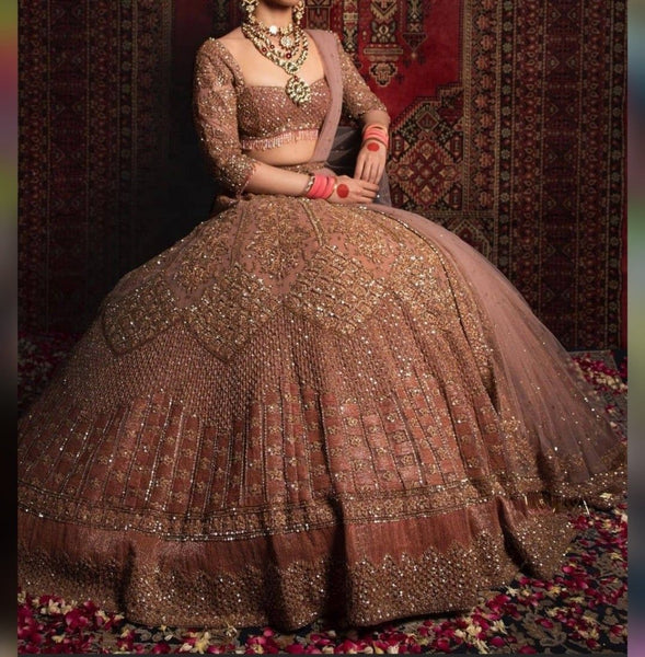 Top 150+ Pink Bridal Lehenga Designs 2024