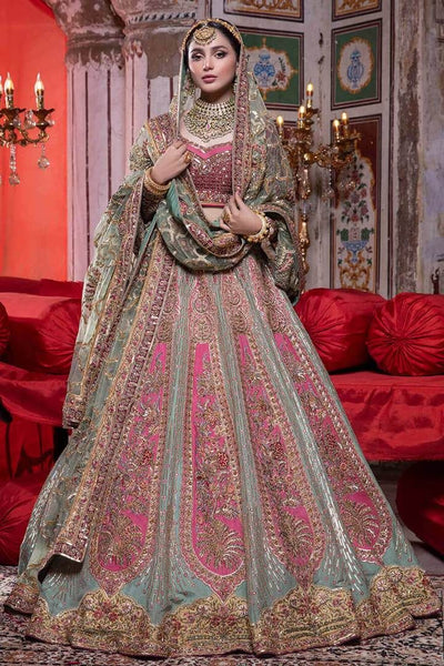 Top 150+ Pink Bridal Lehenga Designs 2024