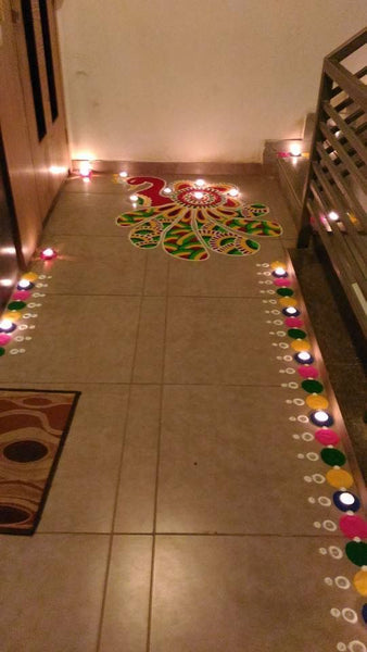 250+ Flower Rangoli Designs