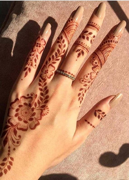 Top 250+ New Easy Simple Mehndi Designs - Mehndi Designs