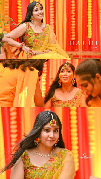 Top 100+ Haldi Lehenga Choli Designs