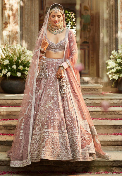 Top 150+ Pink Bridal Lehenga Designs 2024