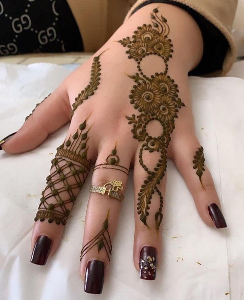 Top 250+ New Easy Simple Mehndi Designs - Mehndi Designs