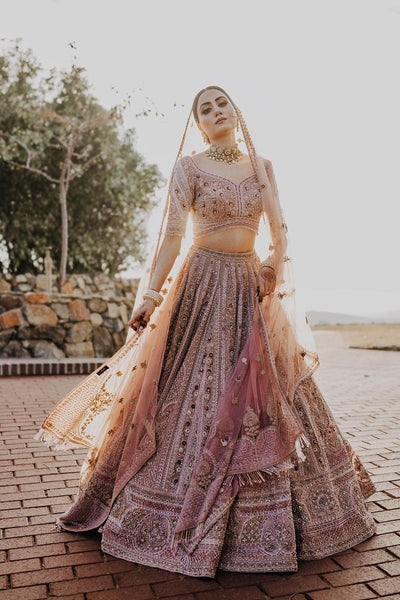 Top 150+ Pink Bridal Lehenga Designs 2024