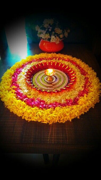 250+ Flower Rangoli Designs