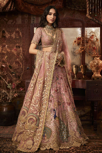 Top 150+ Pink Bridal Lehenga Designs 2024