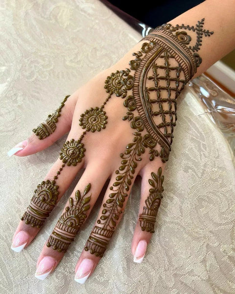 Top 250+ New Easy Simple Mehndi Designs - Mehndi Designs