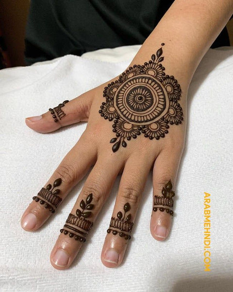 Top 250+ New Easy Simple Mehndi Designs - Mehndi Designs