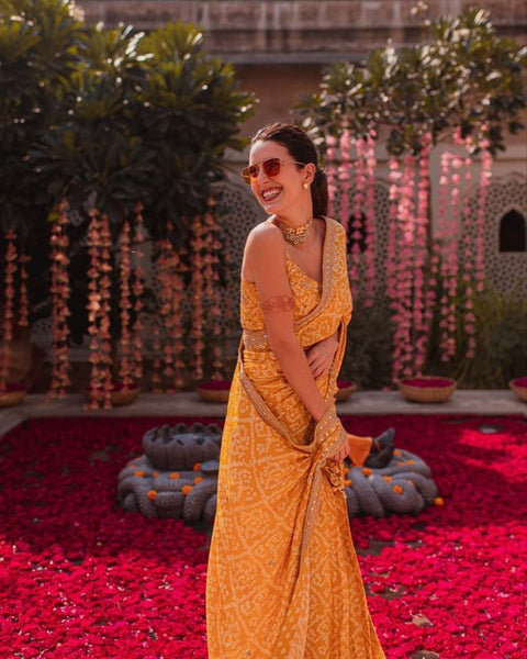 50+ Haldi Dress Ideas for Bride's Sister - Haldi Look