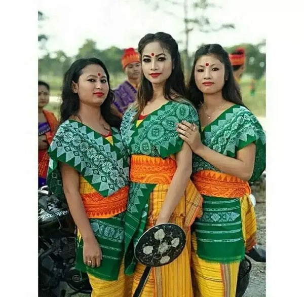 Assamese bride in wedding dress, Assam, India - MR# Stock Photo - Alamy