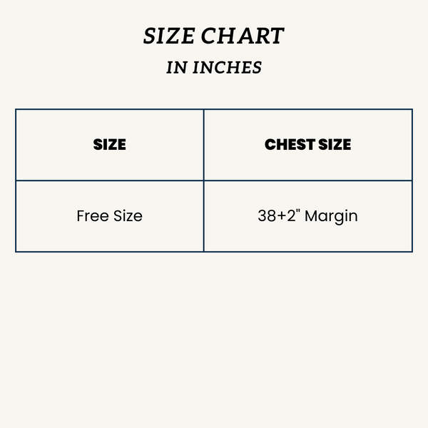 Size Chart Kanchan Fashion