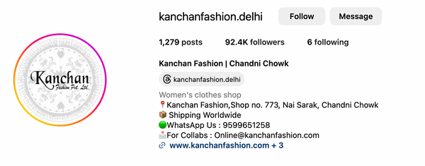 Best Bridal Store in Chandni Chowk Delhi - Kanchan Fashion