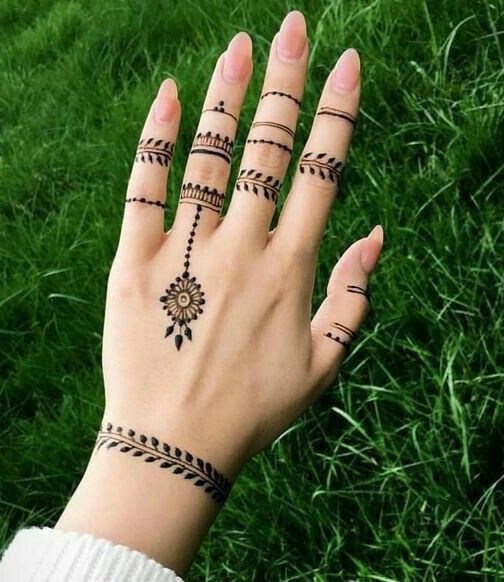 Top 250+ New Easy Simple Mehndi Designs - Mehndi Designs