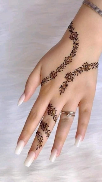 Top 250+ New Easy Simple Mehndi Designs - Mehndi Designs