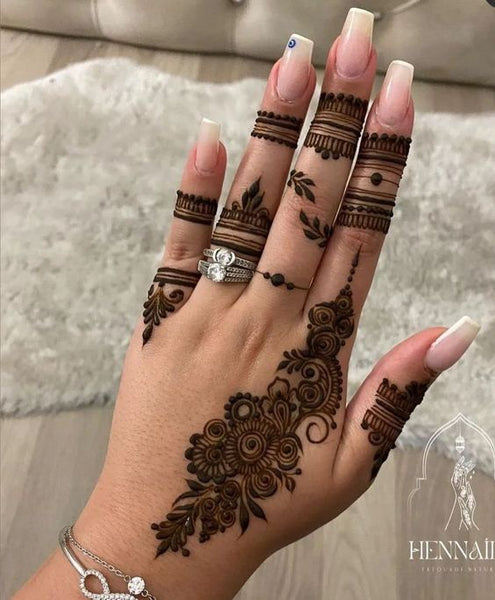 Top 250+ New Easy Simple Mehndi Designs - Mehndi Designs