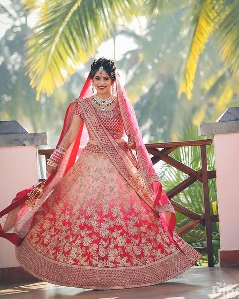 Bridal Lehenga, Wedding Lehenga for Bride, Lehenga for Wedding  Latest bridal  lehenga, Bridal lehenga red, Indian bridal dress