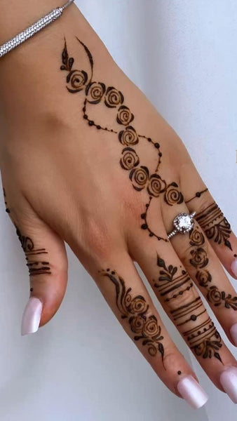 Top 250+ New Easy Simple Mehndi Designs - Mehndi Designs