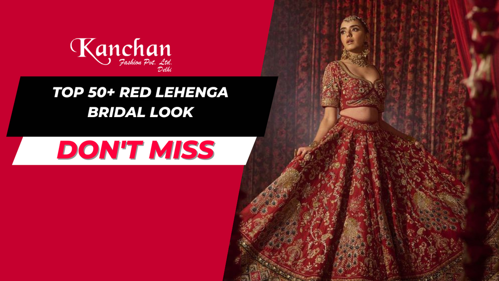 Top 50+ Red Lehenga Bridal - Best Bridal Lehenga