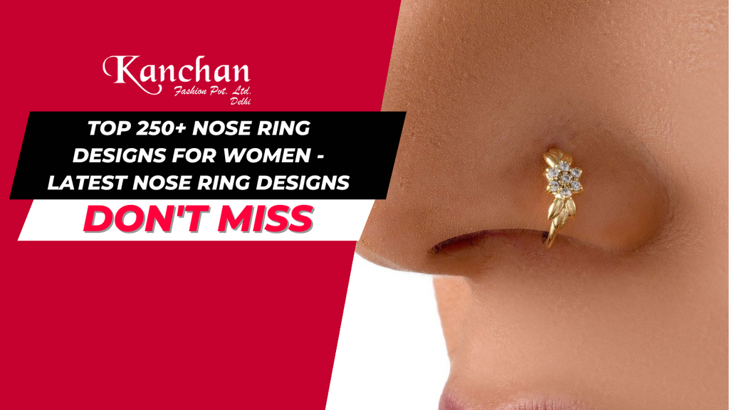 25+Trendy Nose Ring Designs | गोल्ड नोज पिन डिजाइन कलेक्शन –
